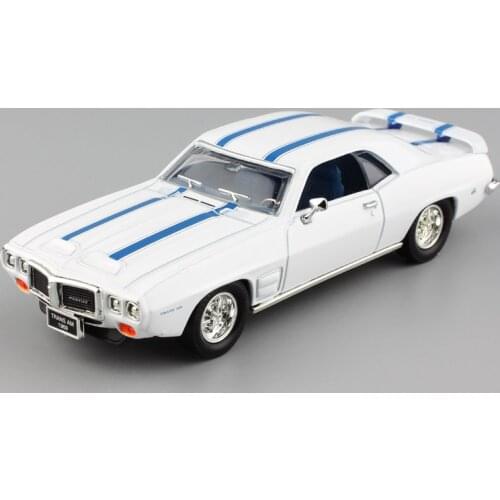1:43 brand mini Scales Pontiac 1969 Firebird trans AM classic display metal car auto collecting automobile model toy for childs