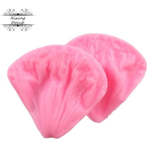 DIY Peony shape silicone mold soft candy mold cake decoration tools Candy Chocolate Mold CUPCAKE DECORATION