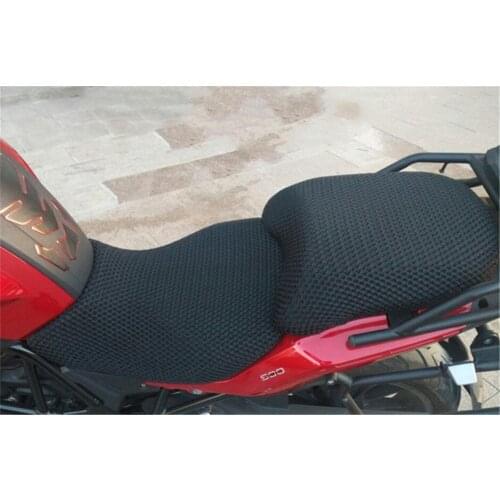 For Benelli TRK502 TRK 502 3D Net Heatproof Summer Motorcycle Seat Cover