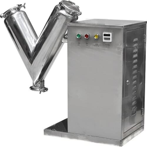 Shipping by sea 220V/110V New V Type Powder Mixer Mixing Machine 5.6L VH-14 Mixing speed 20r/min Single-arm raw material mixer