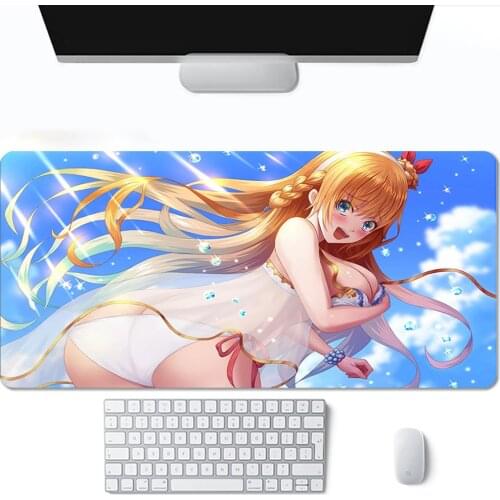 Princess Connect Re Dive Anime Mouse Pad Gamer Deskpad Gaming Computer Keyboard Table Pc Accessories Gaming Desk For Office Csgo