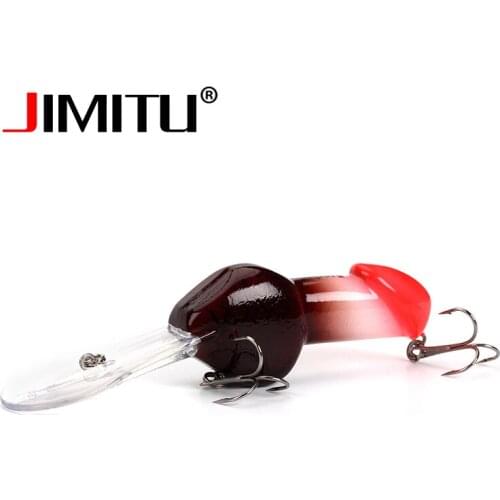 JIMITU New Duck Crankbait 85mm 27g Wobbler fishing lure Artificial pike lures Jig Jerkbait pesca mar hard bait goods for fishing