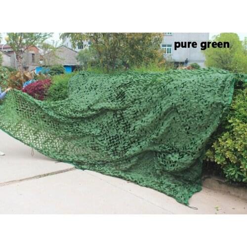 5 colors Camouflage Net Outdoor camping tarp sun shelter high quality awning hiking military camouflage camo netting for hunting