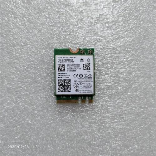Int Dual Band Wireless-AC 8260NGW WiFi Card For Thinkpad M900 M900x T470 L470 L570 T470s T570 P51s P310 P310 Series,FRU 00jt489