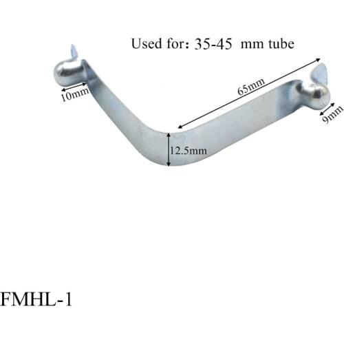 Manufacturer custom metal spring clip fasteners used for 35-45 tube