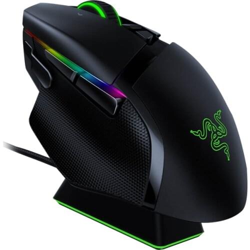 Razer Basilisk Ultimate Hyperspeed Wireless Gaming Mouse 20000DPI Mice FOCUS Optical Sensor Chroma Lighting Programmable Buttons
