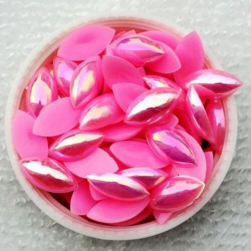 New 160pcs/lot 6*12mm AB Resin Horses Wedding Flat-back Scrapbook Crafts D437