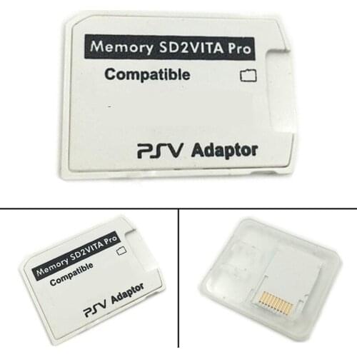 Version 5.0 SD2VITA Adapter For PS Vita Memory TF Card for PSVita Game Card PSV 1000/2000 Adapter 3.6 System Micro SD Card Cover
