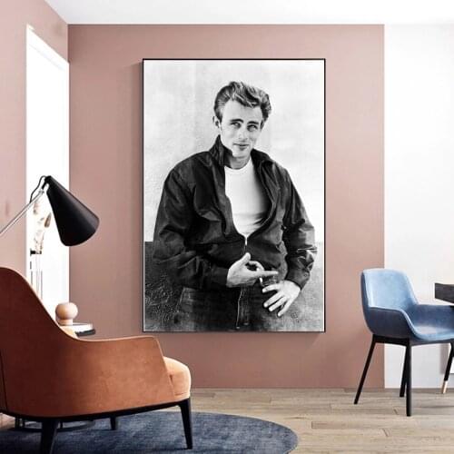 James Dean Poster Music Star Singer Hip Hop Rap Canvas Print Wall Painting Home Decoration (No Frame)