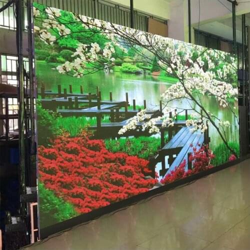 P5 Indoor RGB full color die casting aluminium cabinet 128*128pixel rental stage led video wall P3 P4 P6 P8 LED display screen