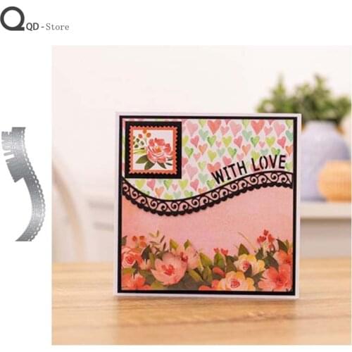 With Love Metal Cutting Dies for Scrapbooking Mold Cut Stencil Handmade Tools DIY Card Make Mould Model Craft Decoration New