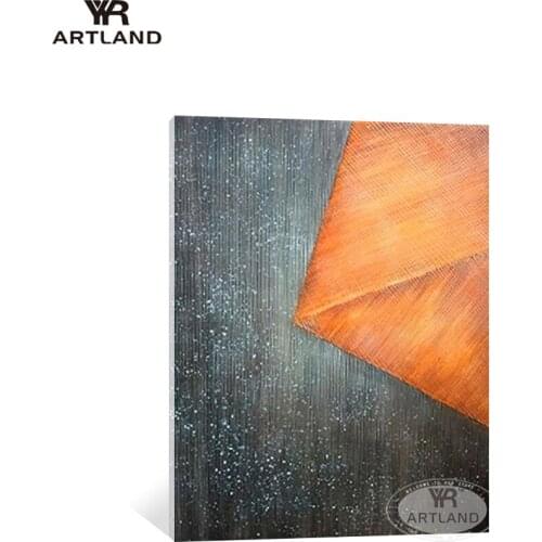 Cuadros Modern Modular pictures for wall art home decoration orange and gray landscape artwork poster for living room hotel