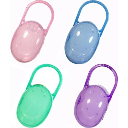 1pcs Security Nipple Storage Portable Baby Box Dustproof Cute Shaped Pacifier Snack Travel Box Safe Nipple Holder Case