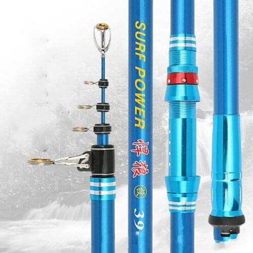 Sea Pole Carbon Fishing Rod 3.6m 3.9m 4.2m 4.5m Telescopic Fishing Canne a Peche Carp Wedkarstwo Olta Spinning Sticks De Pesca
