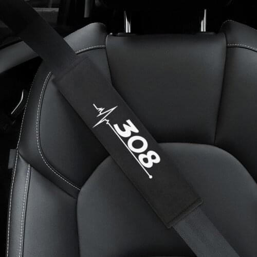 Car Styling Protect Shoulders Pads Case For Peugeot 308 accessories