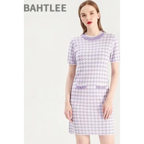 Модные трикотажные платья Bahtlee China At AliExpress