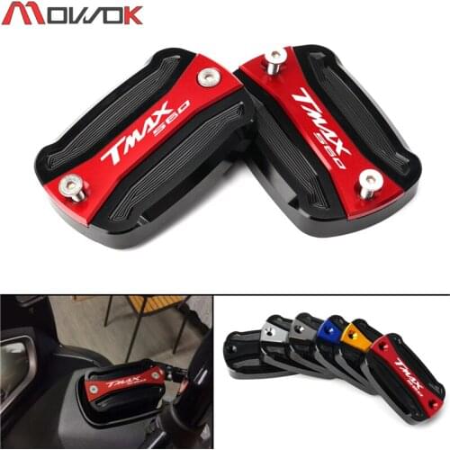 For Yamaha TMAX 560 Tmax Tech Max 2019-2020 Latest high quality Motorcycle CNC Brake Fluid Fuel Reservoir Tank Cap Cover