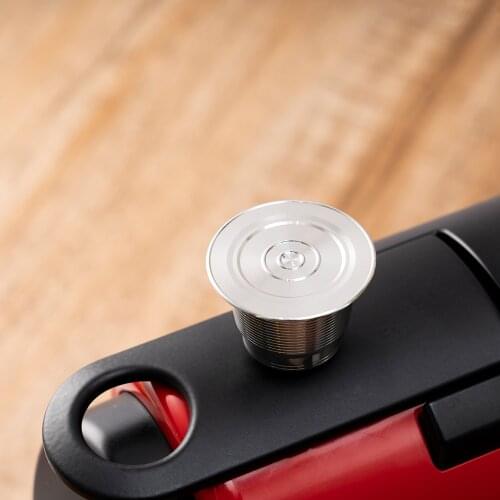 ICafilasStainless Steel Metal Reusable Coffee Capsule For Dolce Gusto For Nespresso For Illy For Cafissimo