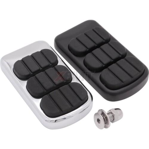 Motorcycle Brake Pedal Cover Pad For Harley Street Electra Tour Glides Road King FL Softail Dyna Switchback Trike