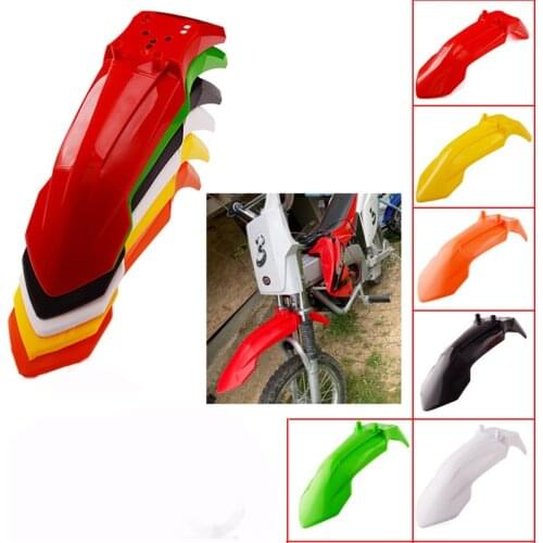 Motorcycle Front Fender Extender Flap Mudguard Durable Frame Splash Mud Guard For 2/4 Stroke 50cc 70cc 110cc 125 140cc Motocross