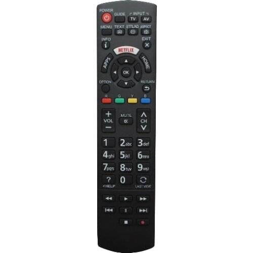 Remote Control For Panasonic TX-LR42FT60 TX-LR47DT60 TX-LR47FT60 TX-LR47WT60 TX-LR50DT60 TX-LR55DT60 Viera LED HDTV TV