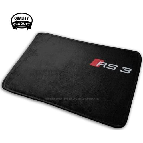 Rs3 Badge 3D Household Goods Mat Rug Carpet Cushion A3 3 S3 Rs3 Nameplate Logo Font Germany Das Auto Sport Car Auto Automobile