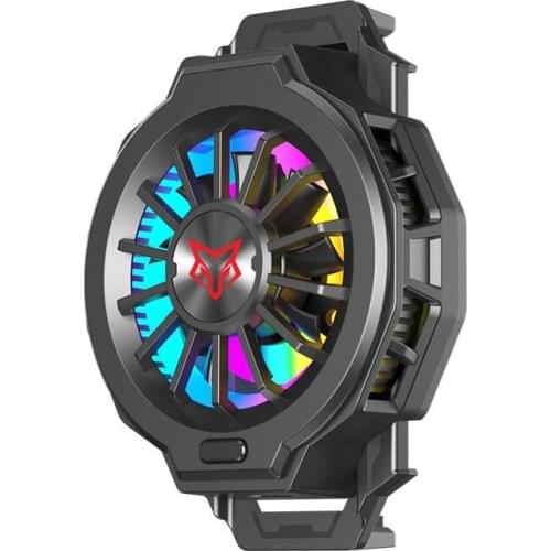 Sarafox WASP Funcooler S02 Mobile Cooling fan for gaming fast cooler RGB fan wireless charger magnetic cooling fan
