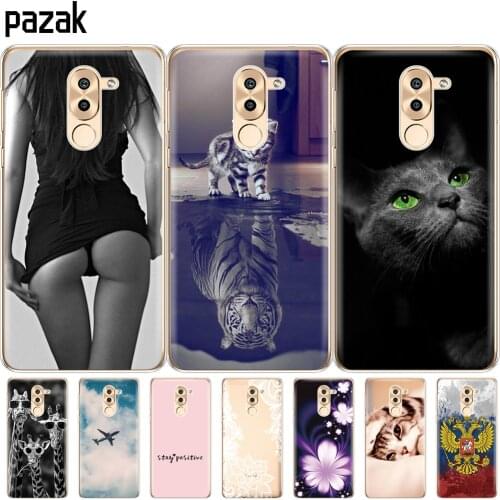 Silicone phone Case For huawei honor 6X cases for honor6X phone shell soft TPU Phone Back cover full 360 Protective new