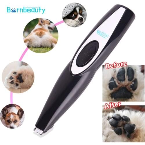 Dog Clipper Dog Hair Grooming Machine Pet Cat Dog Rabbit Haircut Trimmer Shaver Clippers Butt Ear Eyes Hair Cutter Remover Low-n