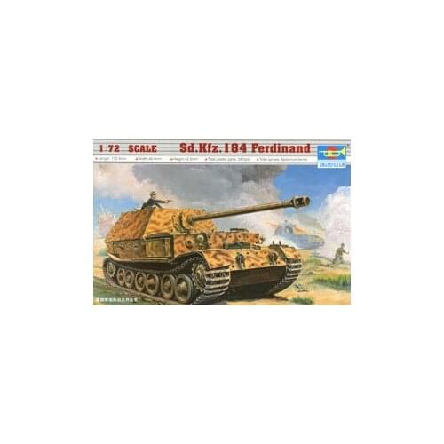 Trumpeter 1/72 scale model 07205 Sd.Kfz. 184 Ferdinand heavy expulsion chariot