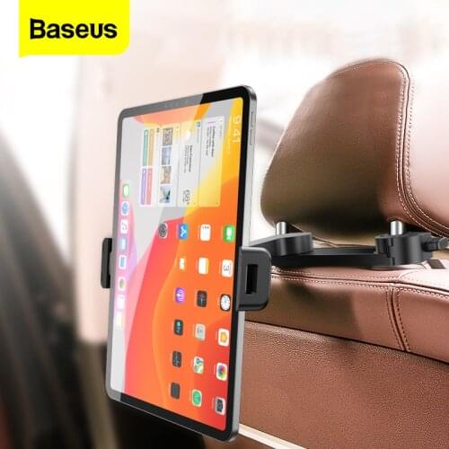 Baseus Universal Car Tablet Holder Back Seat for Xiaomi Samsung iPad Tablet Car Mount Stand Mobile Phone Tablet Support for Car