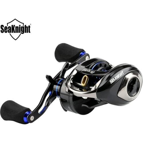 SeaKnight DRYAD Baitcasting Fishing Reel 12BB 7.6/7.0:1 High Speed Carbon Fiber Seawater Casting Reel 8.5KG Close Out