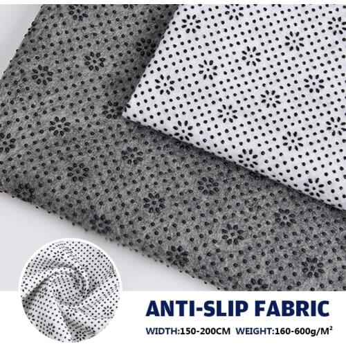 100*150cm Plum Blossom Pattern Vinyl Rubber Non Slip Felt Fabric For Diy Carpet Floor Mats Car Seat Cushion Anti-slip Material