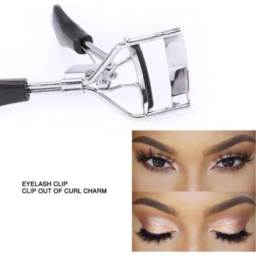2 Colors Professional Handle Eyelash Curler Clip Lady Women False Eyelash Nature Curling Lifting Beauty Makeup Tool Cosmetic