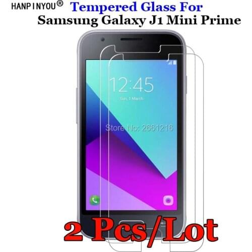 2 Pcs/Lot For Samsung Galaxy V2 Tempered Glass 9H 2.5D Premium Screen Protector Film For Samsung Galaxy J1 Mini Prime J106 4.0"