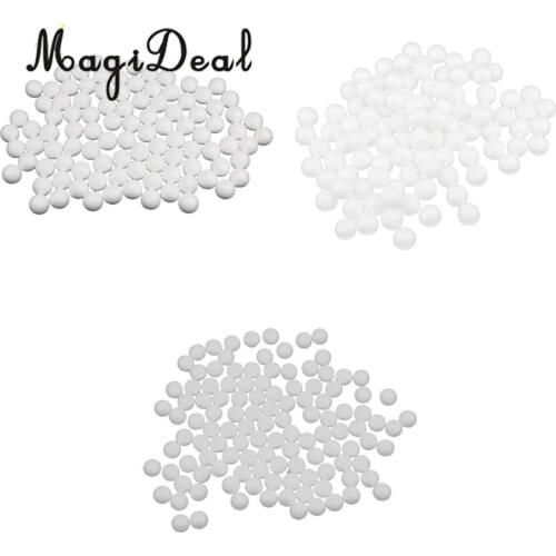 300pcs Creative Modelling Polystyrene Styrofoam Foam Ball Materials 15/25/27mm