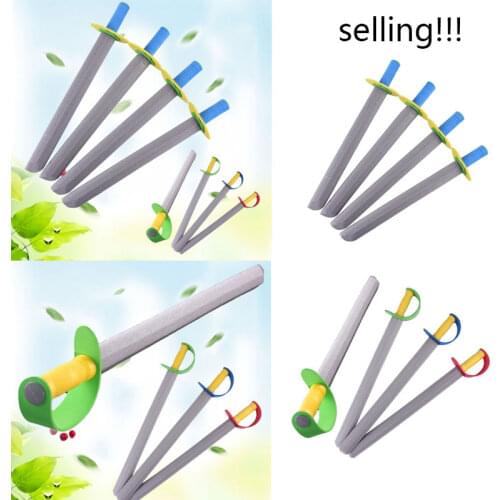 4Pcs/Set Creative EVA Foam Sword Knife Weapon Safe Performance Props Cosplay Toy