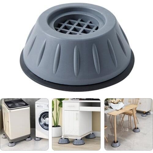 4pcs/set Anti-slip And Noise-reducing Washing Machine Feet Non-slip Mats Refrigerator Anti-vibration Pad Kitchen Bathroom Mat
