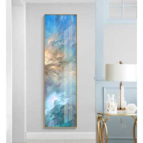 Abstract Scenery Sky Multicolored Clouds Canvas Painting Wall Picture Poster For Living Room Decoration Home Decor