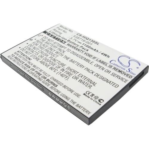 CS 1100mAh / 4.07Wh battery for HP Glisten K3, iPAQ Glisten, iPAQ K3, K3 538719-001, 538722-001, HSTNH-T21C-S