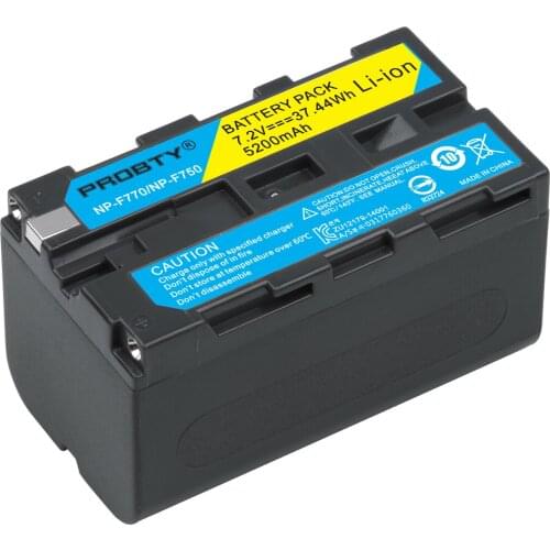 Probty 1Pcs NP-F750 NP-F770 NP F750 770 Battery For Sony CCD-TR917 CCD-TR940 CCD-TRV101 CCD-TRV215 CCD-TRV25 CCD-TRV36 CCD-TRV57