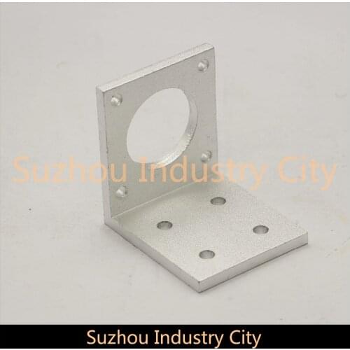 NEMA23 Steppr Motor Accessories Bracket Support Shelf Mounting L Bracket Mount 57 Step Stepping Stepper Motor