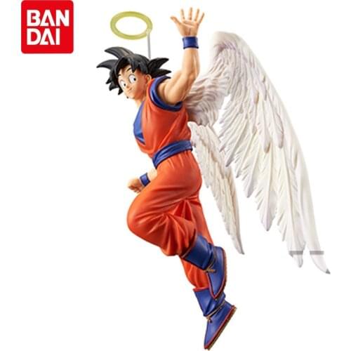 Anime Dragon Ball Model DS Scene Angel Son Goku Action Figure Model Home Decoration Christmas Gifts