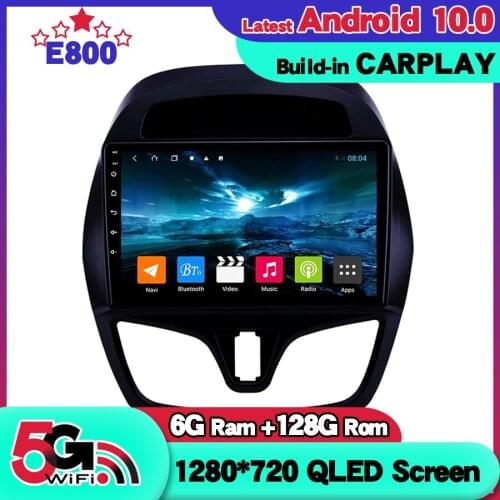 6GB Ram 128GB Rom Car Radio For Chevrolet Spark 2018 GPS NAVIGATION Android 10 Multimedia Player Autoradio Stereo