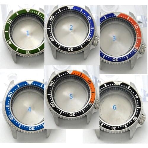 42MM Stainless Steel Case Automatic Watch Accessories Mens Case Suitable for NH35/36/4R36 Movement