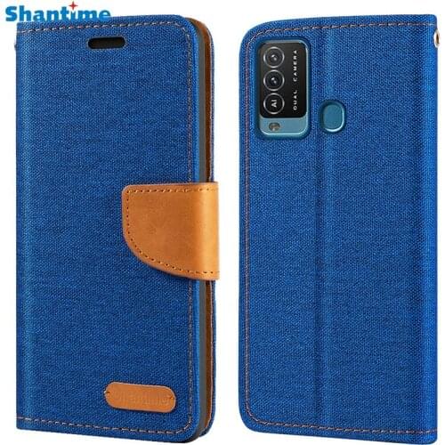 Oxford Leather Wallet Case For ITEL P37 Pro With TPU Soft Back Cover Magnet Flip Case For ITEL P37 Pro