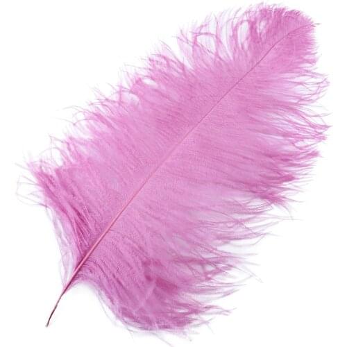 10Pcs/Lot Rough Rod Feathers Natural Ostrich Feather for Crafts Wedding Party Decoration 40-70cm Length High Quality Plumes
