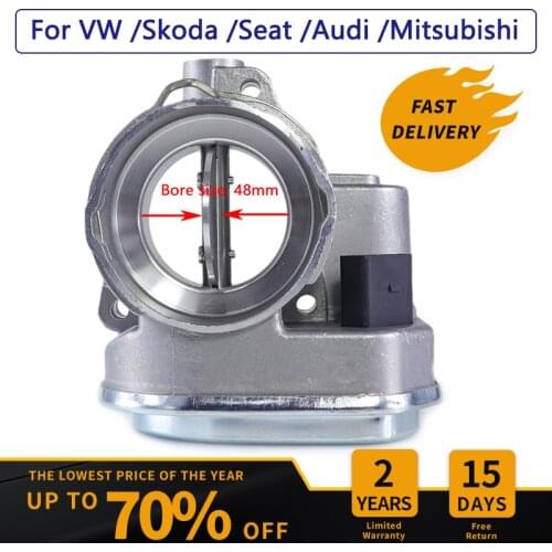 YSIST Throttle Body For AUDI A3 Seat Alhambra Cordoba Ibiza SkodaOctavia VW Golf Jetta Passat Polo MITSUBISHI 038128063G F P L M