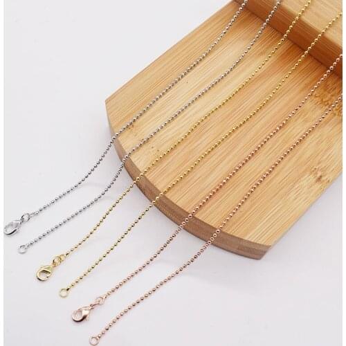10Pcs Fashion cz necklace,gold color Brass charm,necklace chain jewelry wholesale