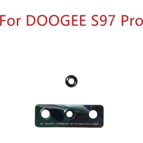 New Original For Doogee S97 Pro Cellphone Rear Camera Primary And Secondary Lens Glass Spare Parts Accessories